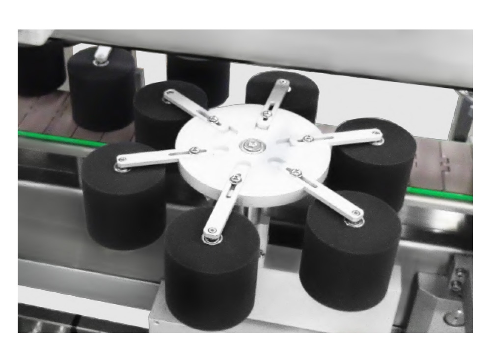 5-panel wrap station. (option)