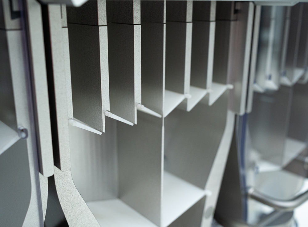 two-stage servo driven flaps